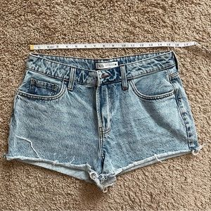 Zara denim shorts